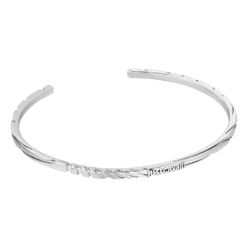 Ladies bracelets fun bands -Women Obsessive Silver Bracelet