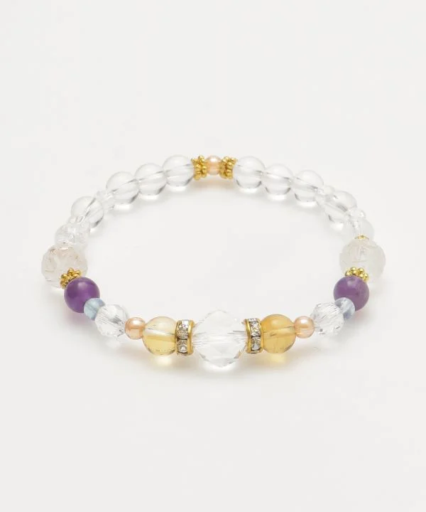 Ladies bracelets fun cuffs -BIREI - Lotus Crystal Bracelet