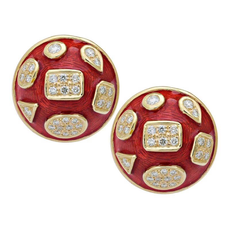 ladies-ethnic-dangle-earrings-Earrings-Diamond (Enamel)