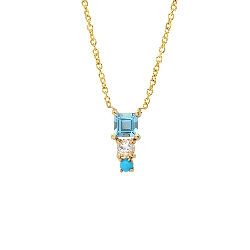 Ladies necklaces with moonstone -Kai 2 Necklace