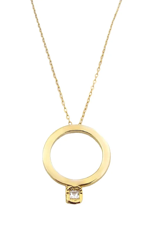 Ladies necklaces for galas -Siena Medallion Necklace