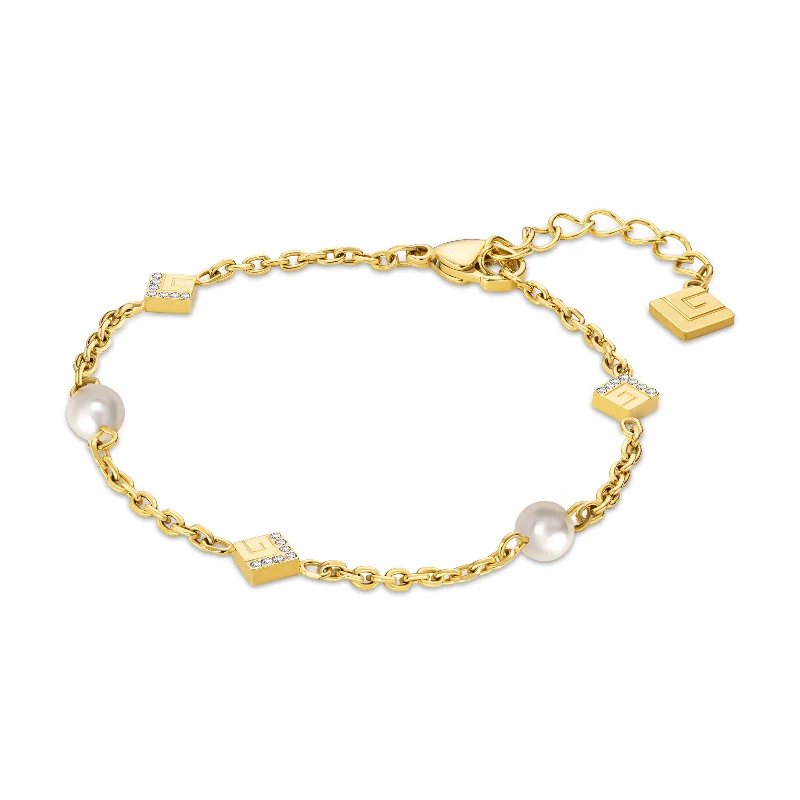 Ladies bracelets with monograms -Women Gold Bracelet