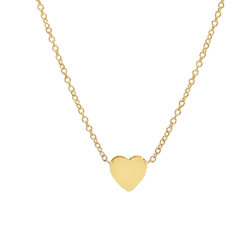 Ladies necklaces for layering -Tiny Heart Necklace