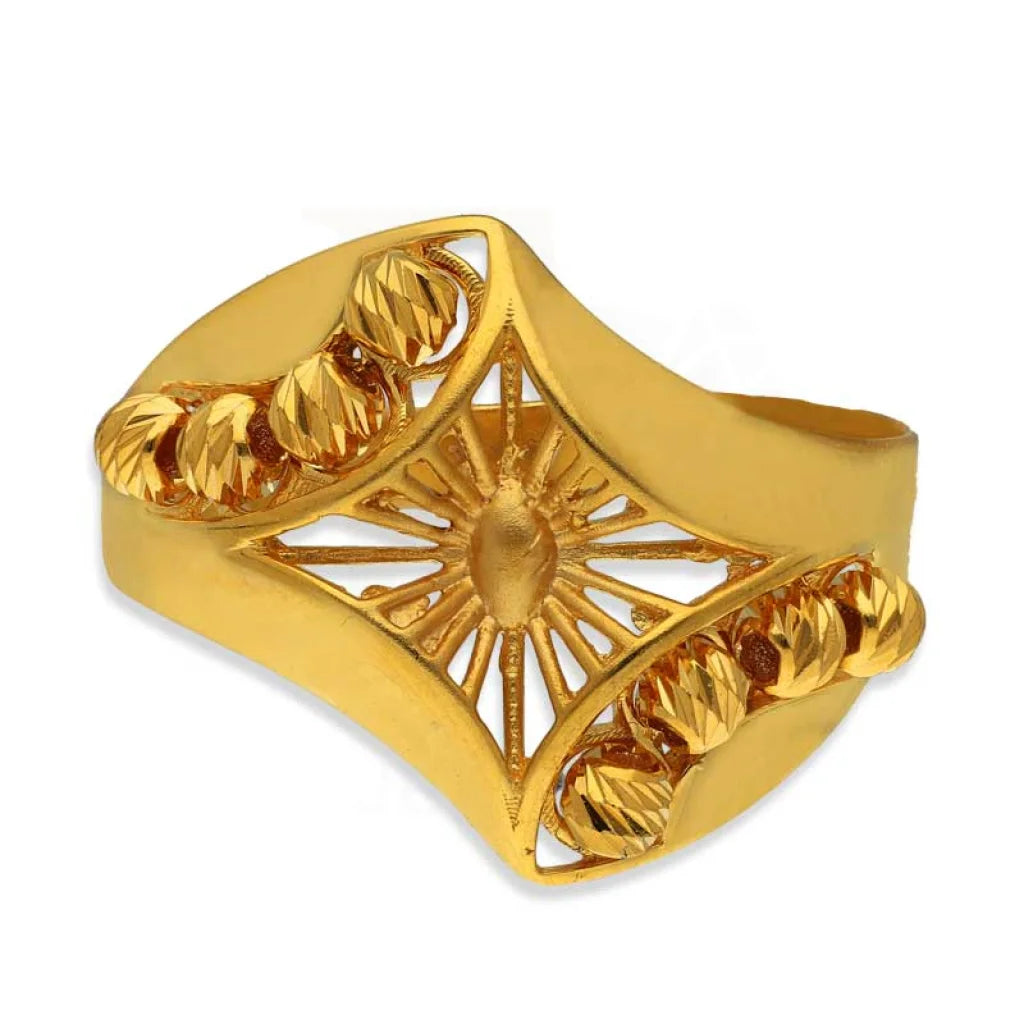 ladies-affordable-silver-rings-Gold Ring 21KT - FKJRN21K3387