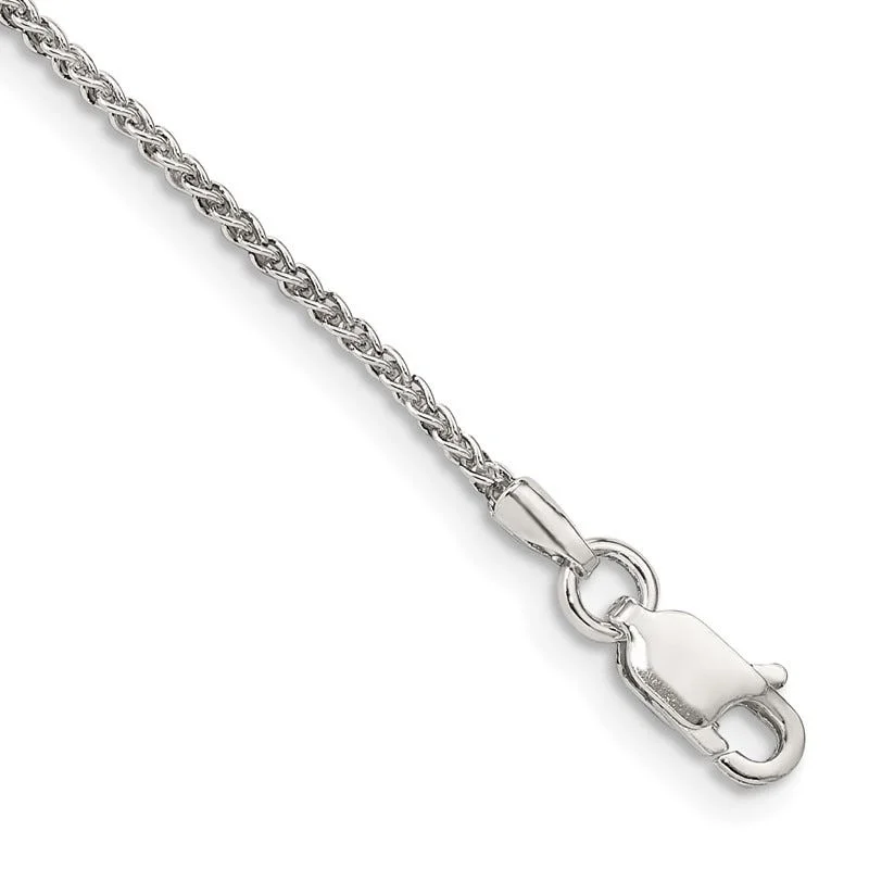 Ladies bracelets legacy pieces -Sterling Silver 1.5mm Round Spiga Chain Bracelet