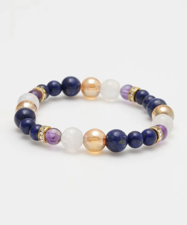 Ladies bracelets chic strands -GEKKA - Lapis Lazuli Bracelet