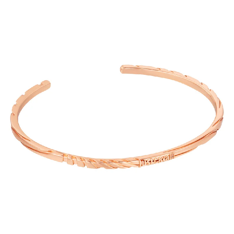 Ladies bracelets for travel days -Women Obsessive Rose Gold Bracelet