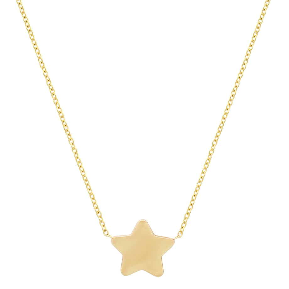 Ladies necklaces trendy strands -Mini star necklace