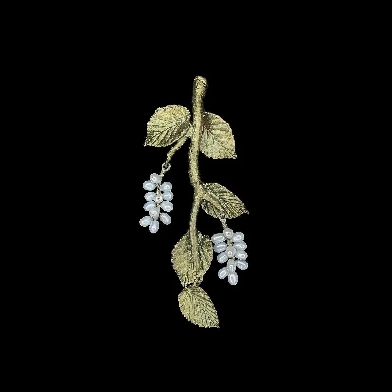 ladies-emerald-diamond-rings-Spring Birch Brooch