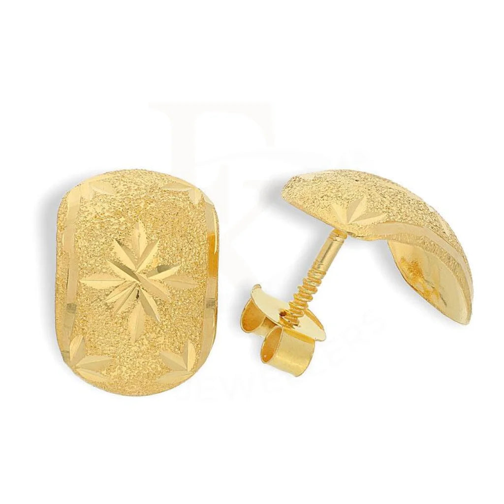 ladies-trendy-silver-earrings-Gold Earrings 18KT - FKJERN18K1864