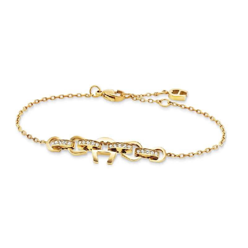 Ladies bracelets with sailboat charms -Women Gold Bracelet