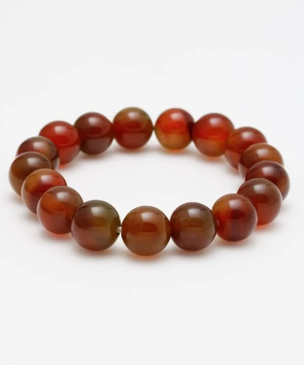 Ladies bracelets gritty texture -12mm Agate Bracelet