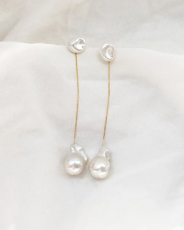 ladies-moon-drop-earrings-Menaka I Grande Pearl Earrings