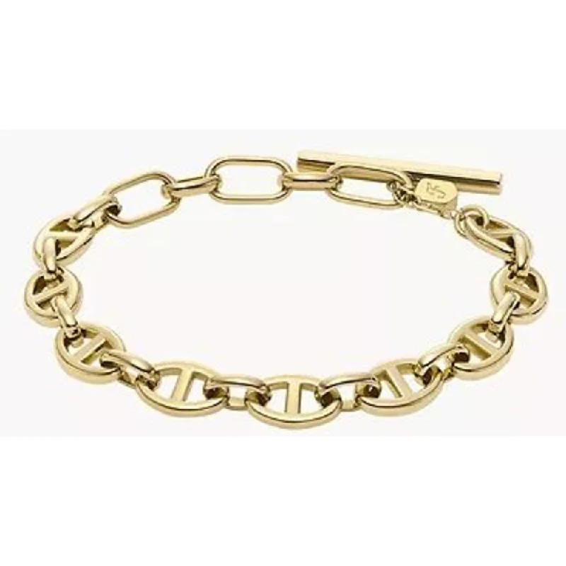 Ladies bracelets fine links -Women Gold Bracelet