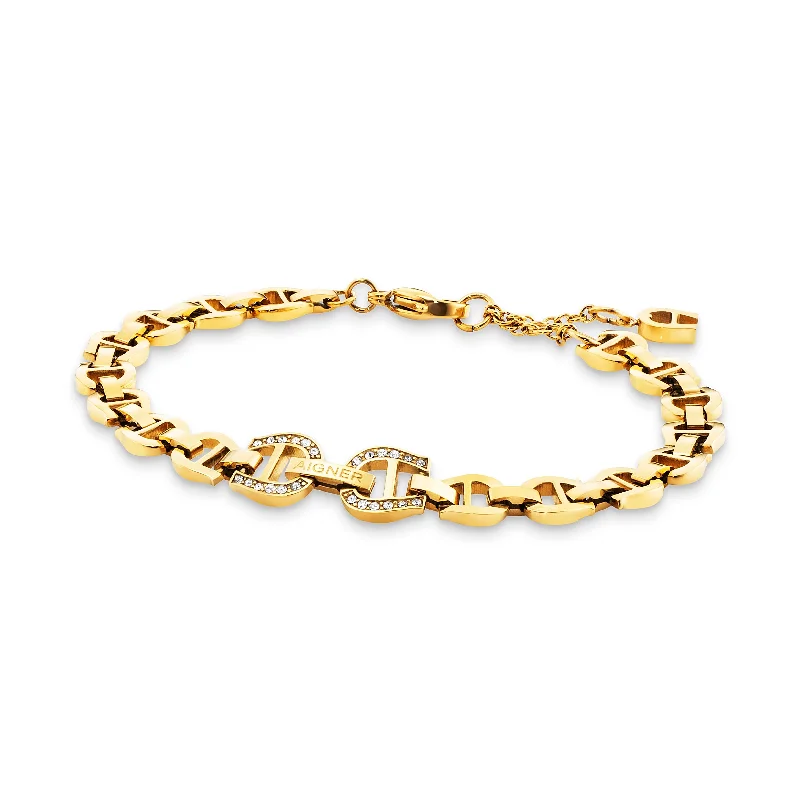 Ladies bracelets with sphere charms -Women Aigner Bracelet