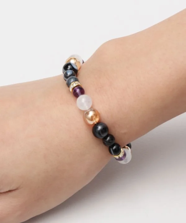 Ladies bracelets unique cuffs -GEKKA - Eye Agate Bracelet